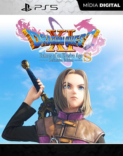 DRAGON QUEST XI S: Echoes of an Elusive Age – Definitive Edition Playstation 5 Mídia Digital Licença VIP