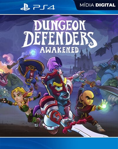 Dungeon Defenders: Awakened Playstation 4 Mídia Digital Licença VIP