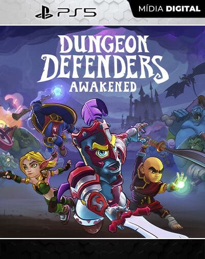 Dungeon Defenders: Awakened Playstation 5 Mídia Digital Licença VIP