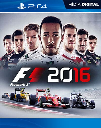 F1 2016 Playstation 4 Mídia Digital