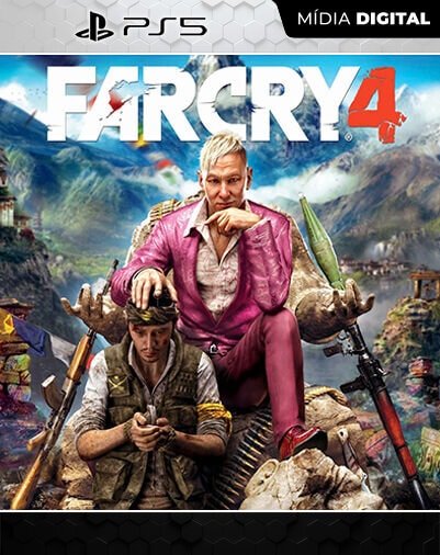 Far Cry 4 Playstation 5 Mídia Digital