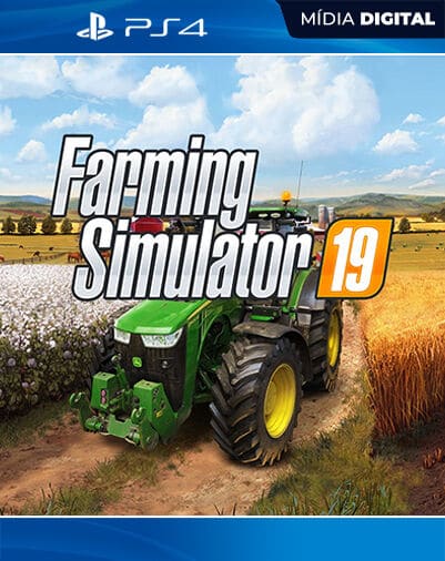 Farming Simulator 19 Playstation 4 Mídia Digital Licença VIP