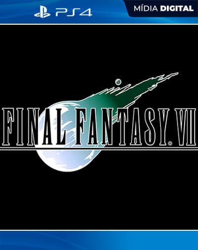 FINAL FANTASY VII Playstation 4 Mídia Digital Licença VIP