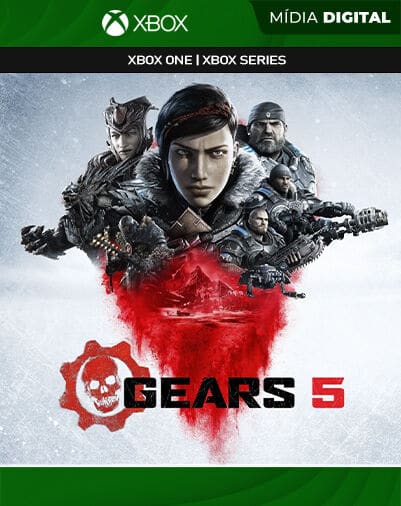 Gears 5 - Xbox One / XS - Mídia Digital