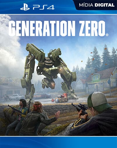 Generation Zero Playstation 4 Mídia Digital Licença VIP