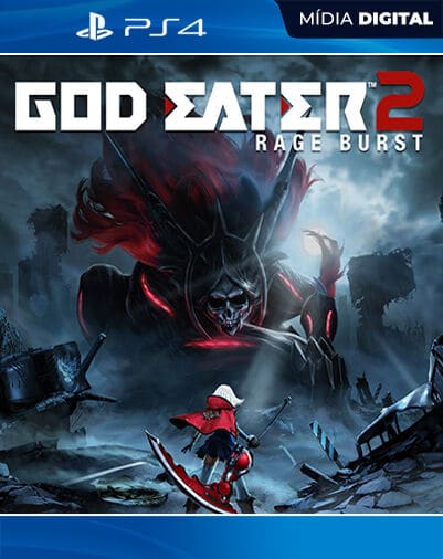 GOD EATER 2: Rage Burst Playstation 4 Mídia Digital Licença VIP