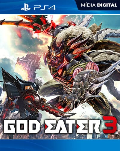 GOD EATER 3 Playstation 4 Mídia Digital Licença VIP