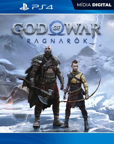 God of War Ragnarök Playstation 4 Mídia Digital