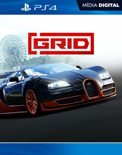 GRID Launch Edition Playstation 4 Mídia Digital Licença VIP