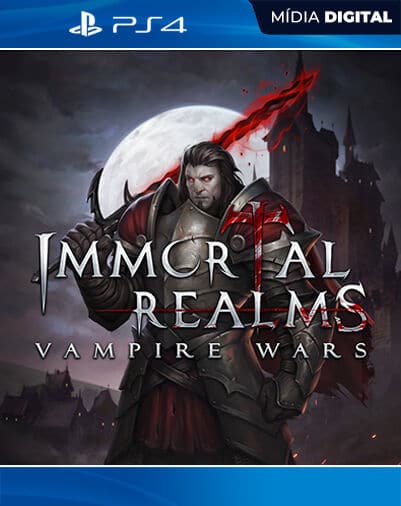 Immortal Realms Vampire Wars Playstation 4 Mídia Digital Licença VIP