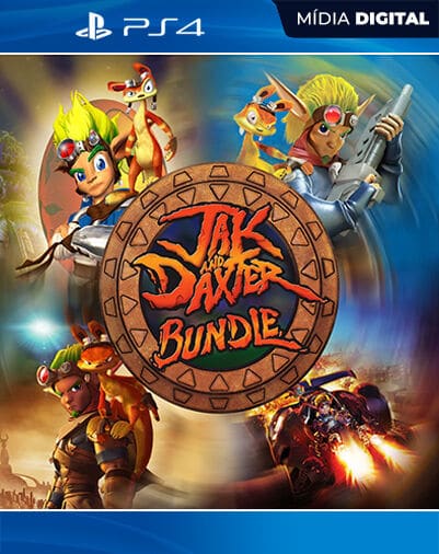 Jak and Daxter Bundle Playstation 4 Mídia Digital Licença VIP