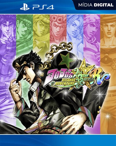 JoJo's Bizarre Adventure: All-Star Battle R Playstation 4 Mídia Digital Licença VIP
