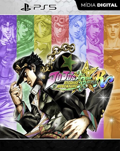 JoJo's Bizarre Adventure: All-Star Battle R Playstation 5 Mídia Digital Licença VIP