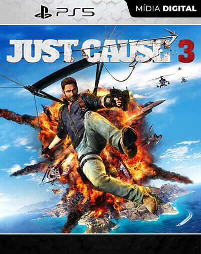 Just Cause 3 Playstation 5 Mídia Digital Licença VIP