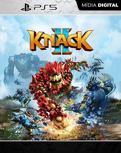 Knack 2 Playstation 5 Mídia Digital Licença VIP