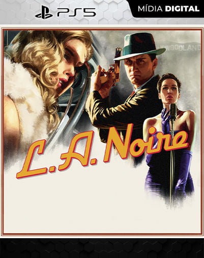 L.A Noire Playstation 5 Mídia Digital