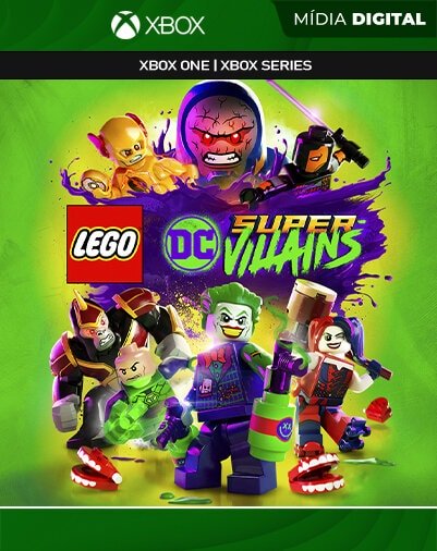 Lego DC Super-Villains - Xbox One / XS - Mídia Digital