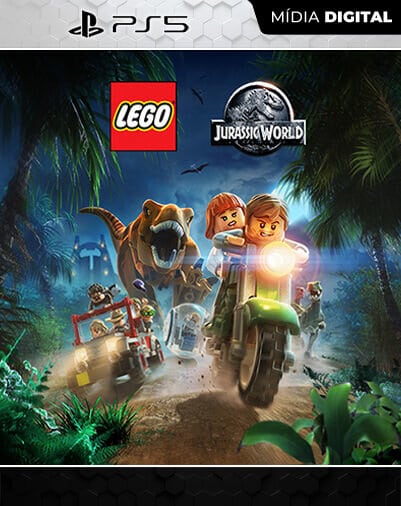 LEGO Jurassic World O Mundo Dos Dinossauros Playstation 5 Mídia Digital