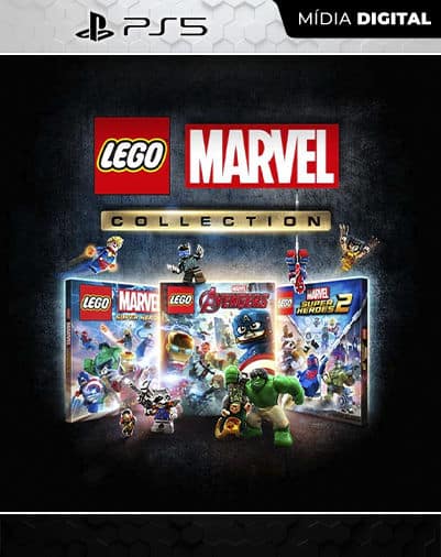 Coleção LEGO Marvel Playstation 5 Mídia Digital