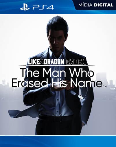 Like a Dragon Gaiden: The Man Who Erased His Name Playstation 4 Mídia Digital