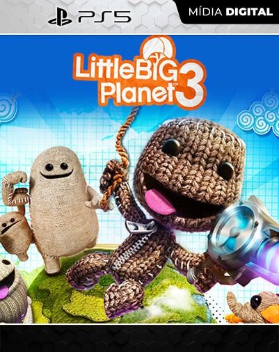 LittleBigPlanet 3 Playstation 5 Mídia Digital Licença VIP