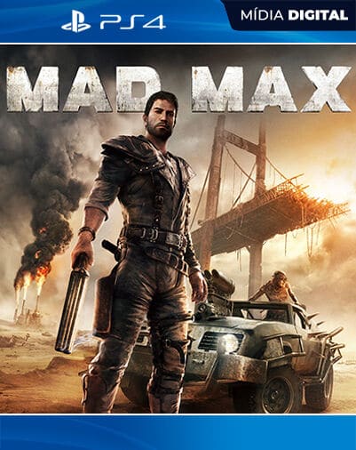 Mad Max Playstation 4 Mídia Digital Licença VIP