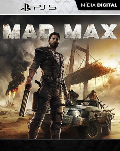 Mad Max Playstation 5 Mídia Digital Licença VIP