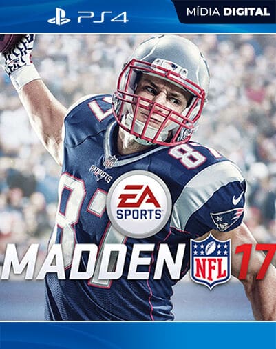 Madden NFL 17 PS4 Mídia Digital FONTE DOS GAMER