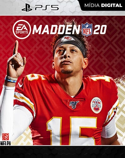 Madden NFL 20 Playstation 5 Mídia Digital Licença VIP