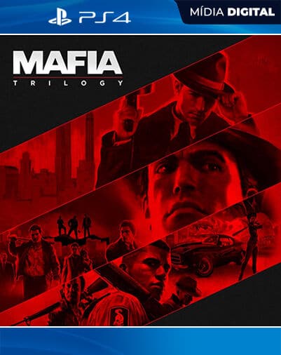 Mafia: Trilogy Playstation 4 Mídia Digital Licença VIP