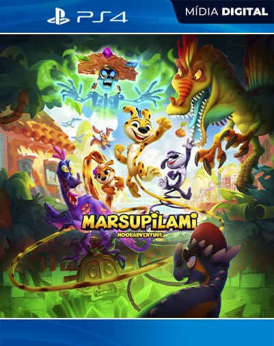 Marsupilami: Hoobadventure Playstation 4 Mídia Digital Licença VIP