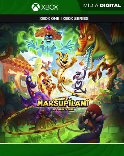 Marsupilami: Hoobadventure - Xbox One / XS - Mídia Digital