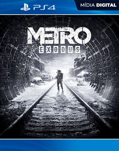 Metro Exodus Playstation 4 Mídia Digital