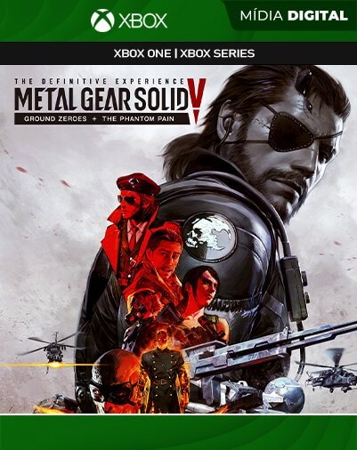 METAL GEAR SOLID V: THE DEFINITIVE EXPERIENCE - Xbox One / XS - Mídia Digital