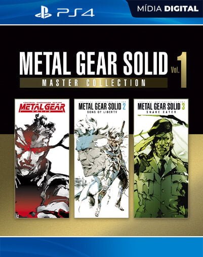 Metal Gear Solid Master Collection Vol.1 Playstation 4 Mídia Digital