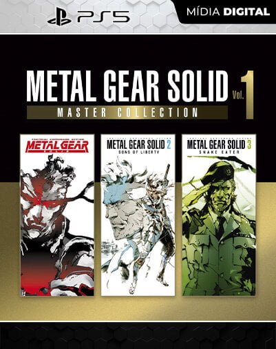 Metal Gear Solid Master Collection Vol.1 Playstation 5 Mídia Digital