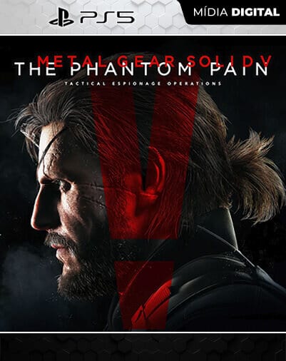 METAL GEAR SOLID V THE PHANTOM PAIN Playstation 5 Mídia Digital Licença VIP