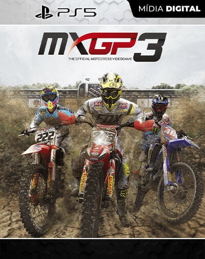 MXGP3 - The Official Motocross Videogame Playstation 5 Mídia Digital