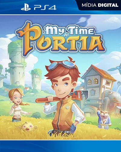 My Time at Portia Playstation 4 Mídia Digital Licença VIP