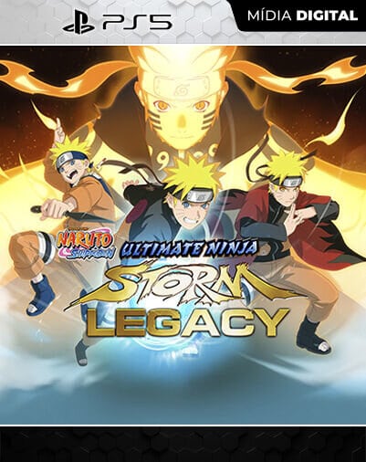 NARUTO SHIPPUDEN: Ultimate Ninja STORM Legacy Playstation 5 Mídia Digital Licença VIP