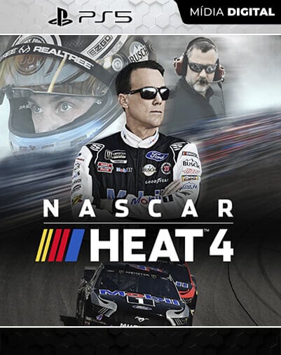 Nascar Heat 4 Playstation 5 Mídia Digital Licença VIP
