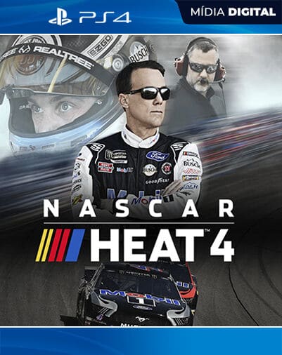 Nascar Heat 4 Playstation 4 Mídia Digital Licença VIP