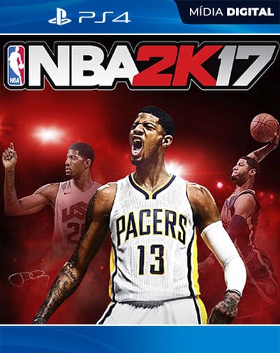 NBA 2K17 Playstation 4 Mídia Digital