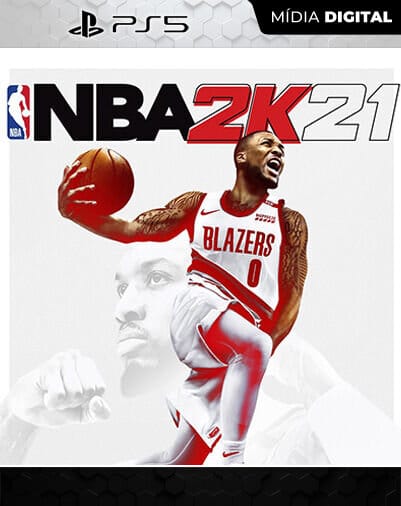 NBA 2K21 PS5 Mídia Digital fonte dos games