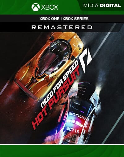 Need for Speed Hot Pursuit Remastered - Xbox One / XS - Mídia Digital