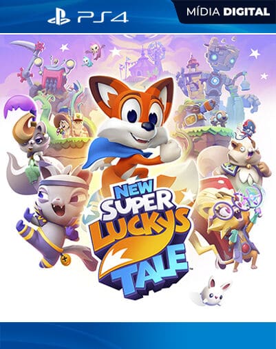 New Super Lucky's Tale Playstation 4 Mídia Digital Licença VIP