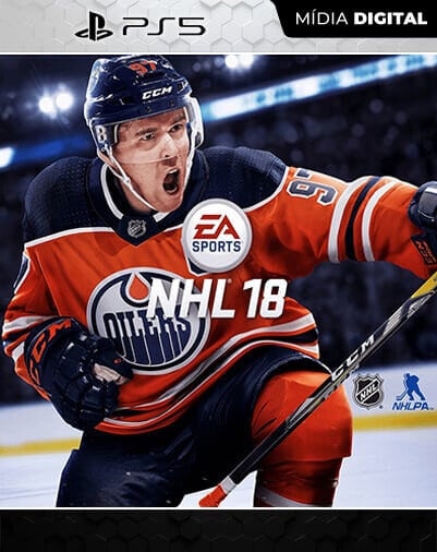 EA SPORTS NHL 18 Standard Edition Playstation 5 Mídia Digital Licença VIP