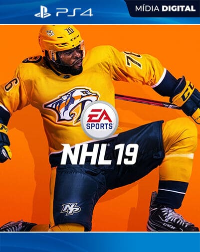 EA SPORTS NHL 19 Standard Edition Playstation 4 Mídia Digital Licença VIP