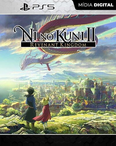 Ni no Kuni II: REVENANT KINGDOM Playstation 5 Mídia Digital Licença VIP