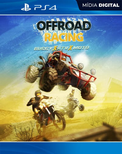 Offroad Racing Buggy X ATV X Moto PS4 Mídia Digital - fonte dos games